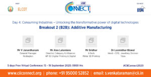 CIIConnect-2020-SNS-topicname-day4-Consuming-Industries-Additive-Manufacturing